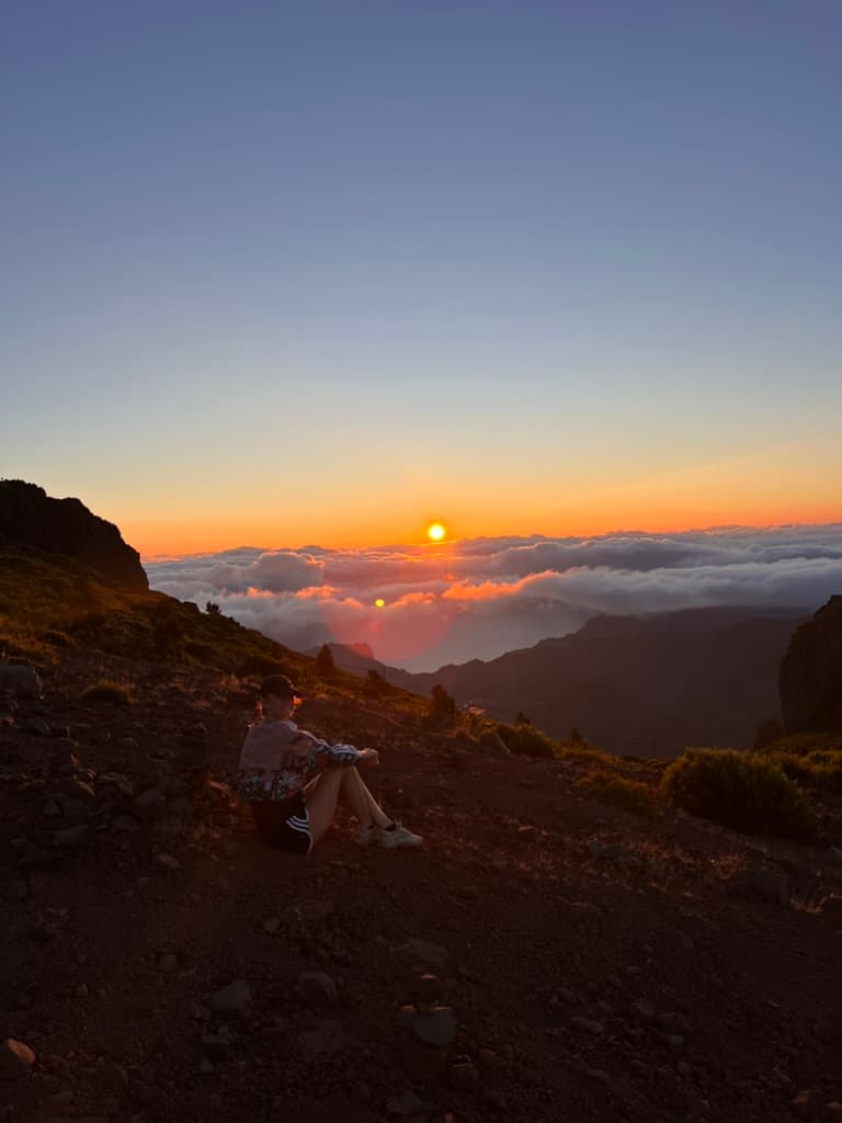 Ylonka de Rave bij zonsopgang